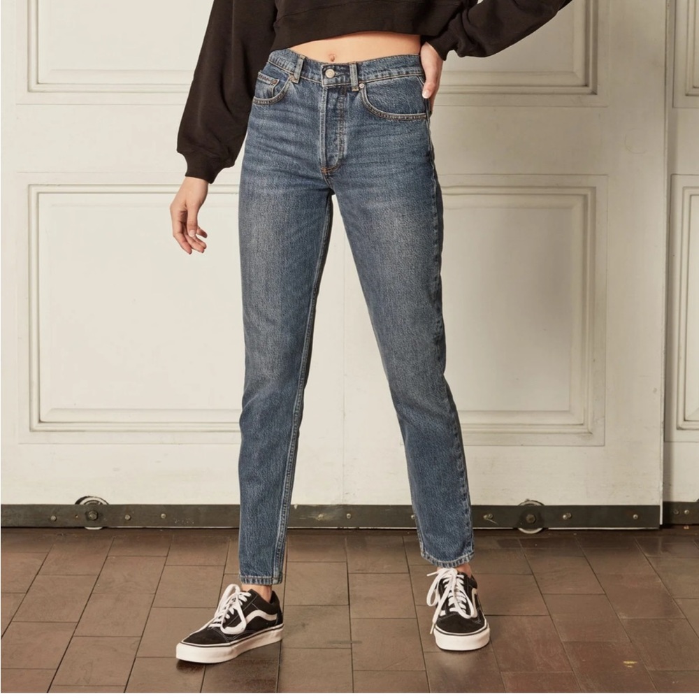 BOYISH x Free People - The Billy High Waisted Vintage Skinny Jean - Picture 6 of 9